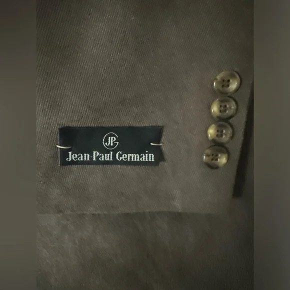 Jean Paul Germain 56R 2 Button Sport Coat Blazer Microfiber Sueded - Picture 2 of 13